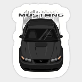 Mustang GT 1999 to 2004 SN95 New Edge - Black Sticker